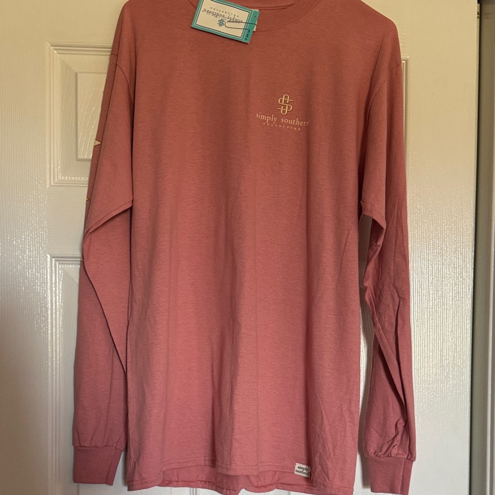 Simply Southern Woman’s Rose Long Sleeve Tee